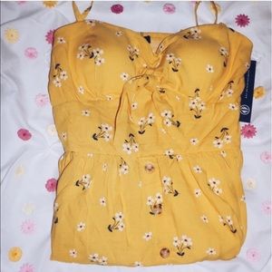 As U Wish yellow sundress